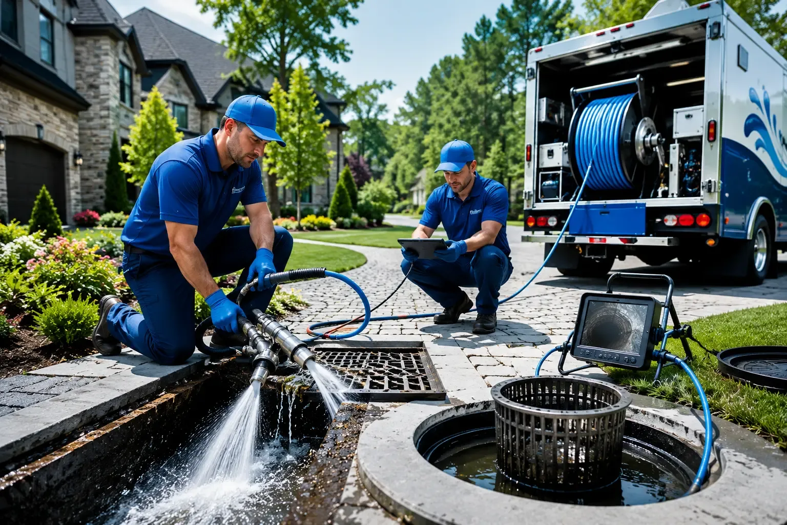Local outdoor drain cleaning professionals in Wellesley, MA